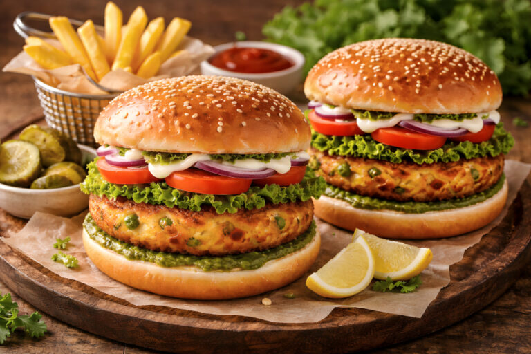Aloo Veg Burger