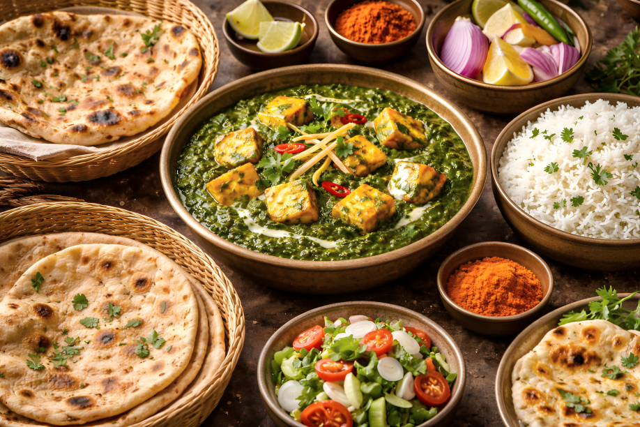 Authentic Palak Paneer Serving Ideas