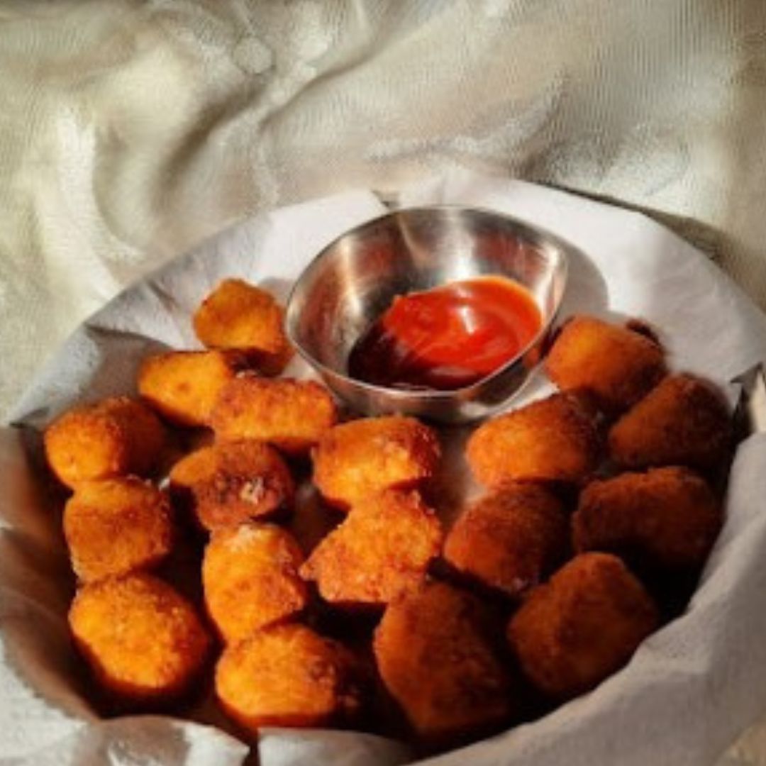 Chilli Garlic Potato bites