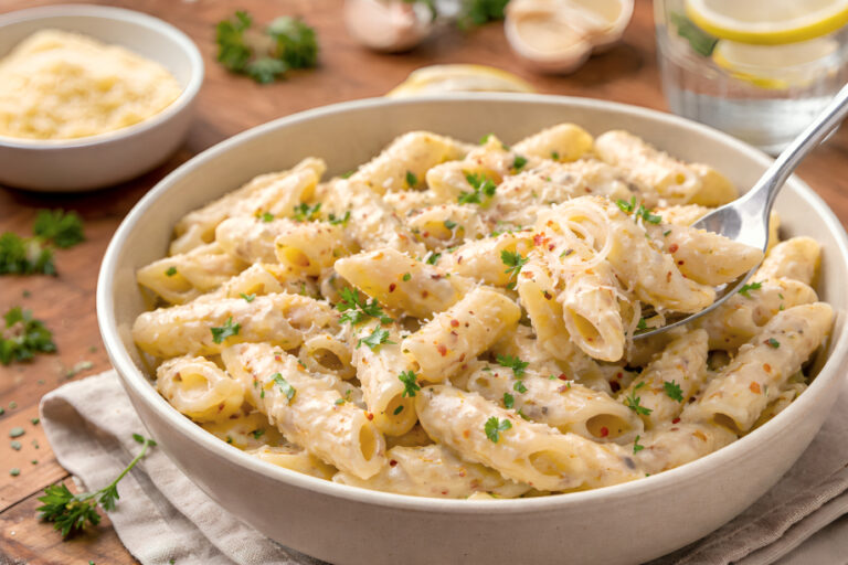 Classic White Sauce Pasta