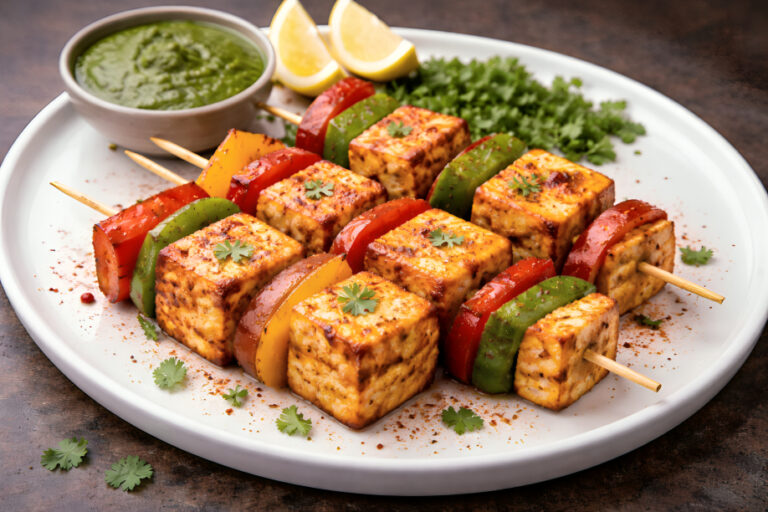 Homemade Paneer Tikka