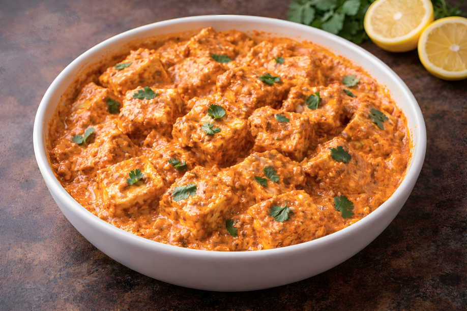 Marination Process for Homemade Paneer Tikka