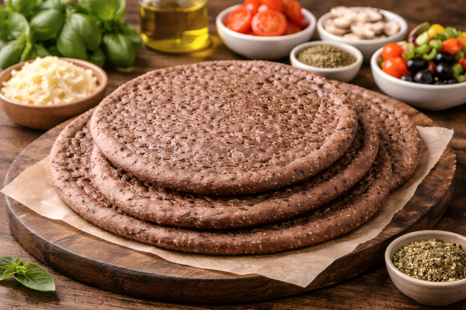 Pre-Cook Base Of Ragi Pizza