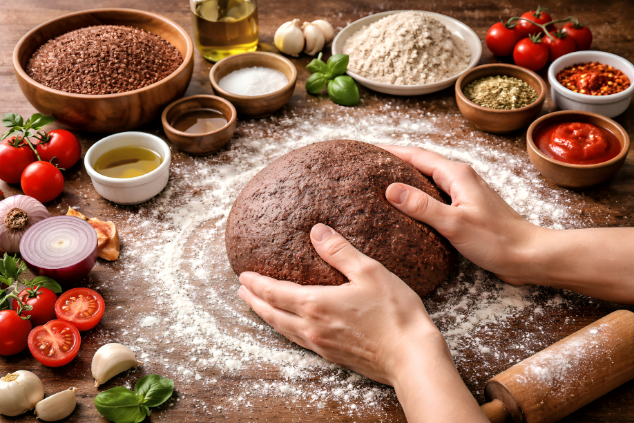 Prepare the Dough for Ragi Pizza Recipe