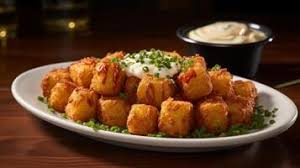 Chilli Garlic Potato bites