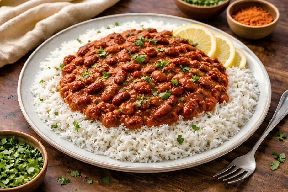traditional rajma chawal