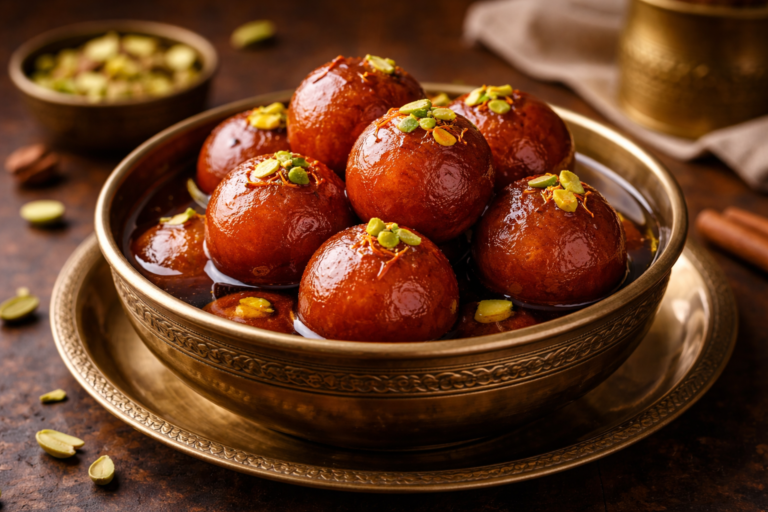 Authentic Gulab jamun