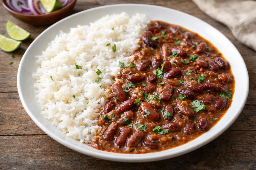 authentic rajma chawal